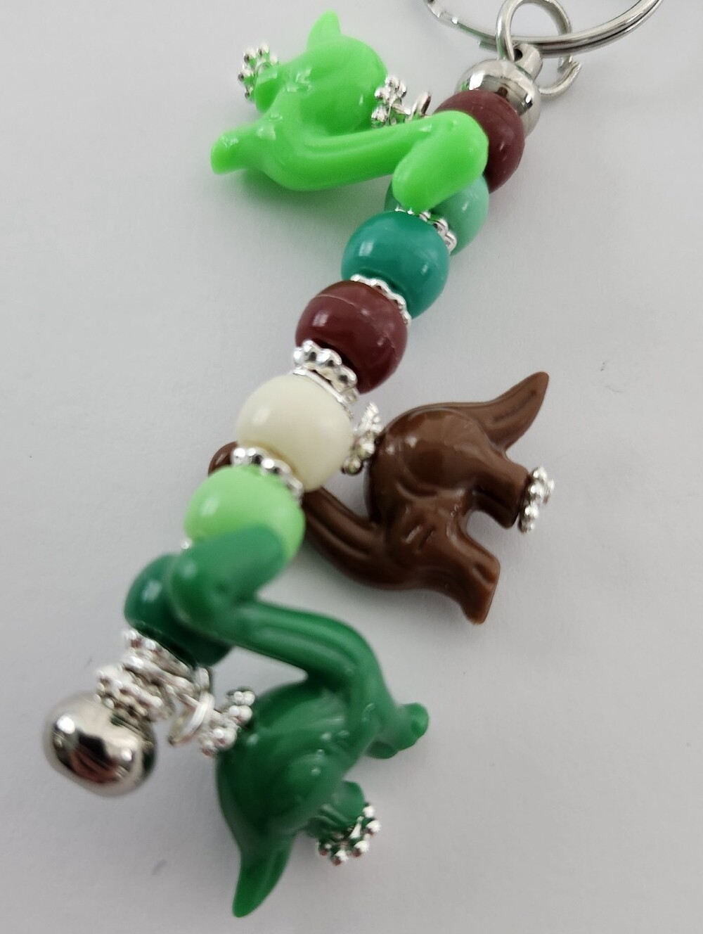Dinosaur Backpack Zipper Charm